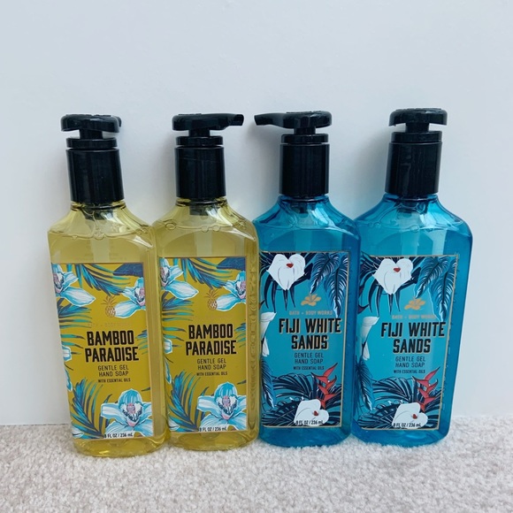Bath & Body Works paradise hand soap bundle